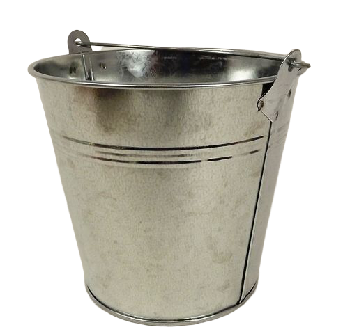 Galvanised Bucket 12.5cm-0