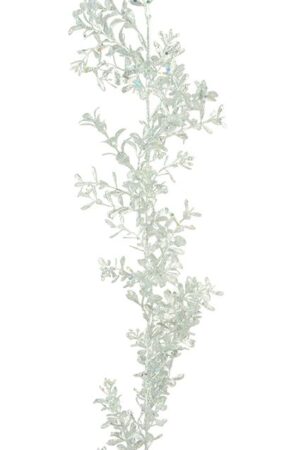 Sparkle Boxwood Garland 180cm Silver-0