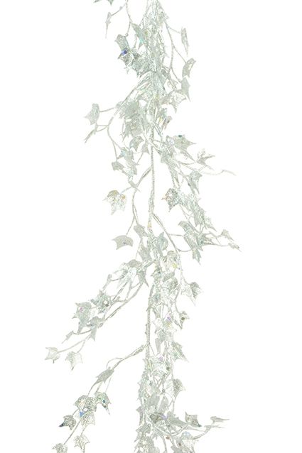Sparkle Mini Ivy Garland 180cm Silver-0