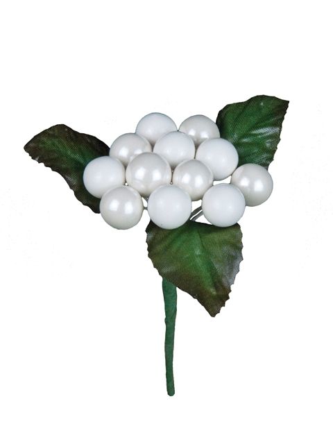 Classic Berry Pick 11cm White-0