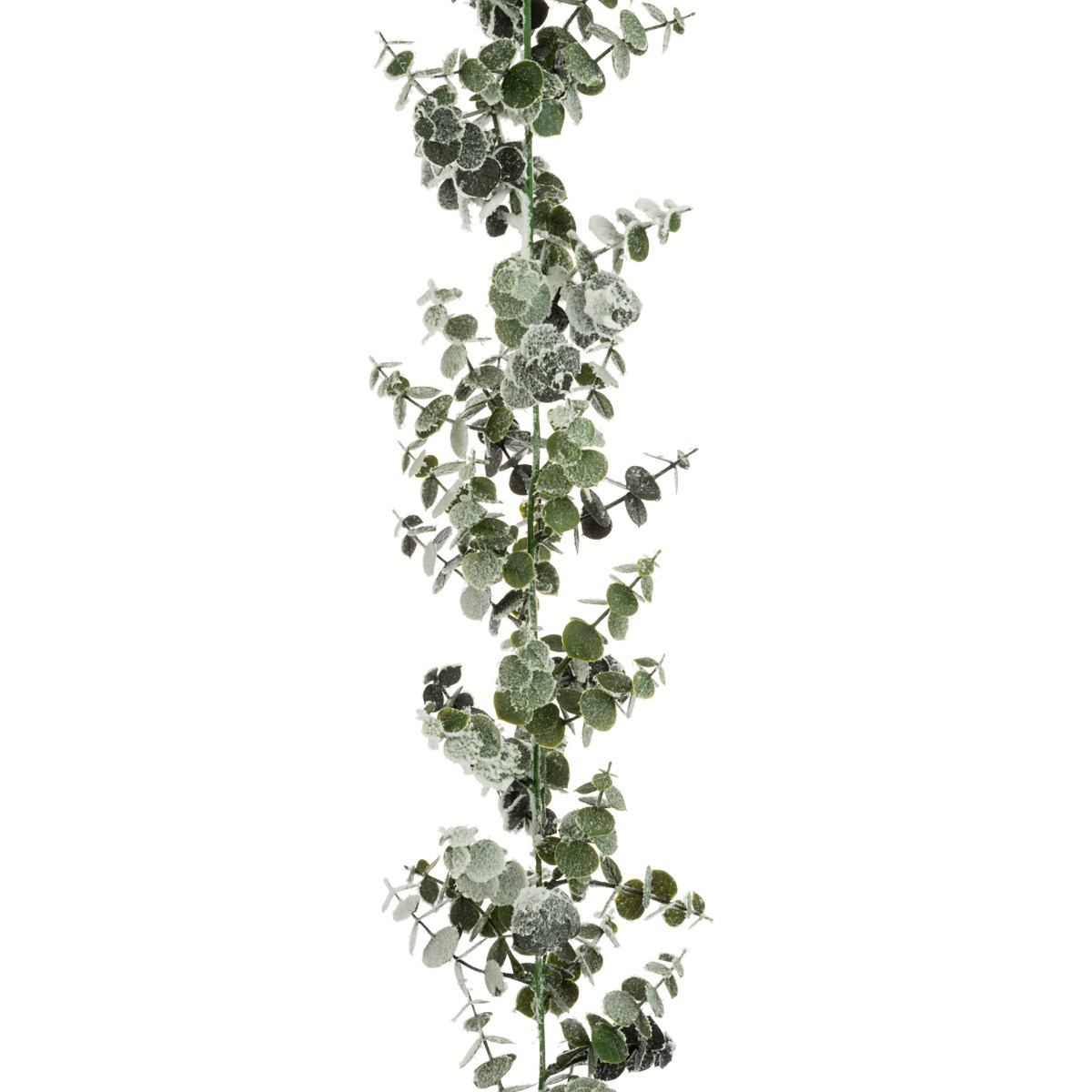 Snow Spiral Eucalyptus Garland 180cm-0