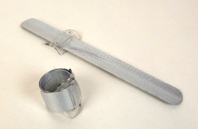 Snap Bands Silver x 2pcs-0