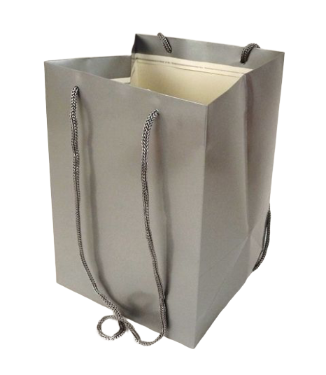 Olympic Bag Silver 25cm x 10pcs-0