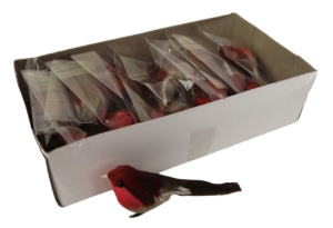 Mini Robins Natural x 12 App 7.5cm-0
