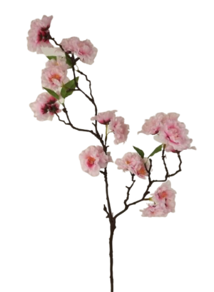 Small Cherry Blossom Spray Light Pink 75cm-0