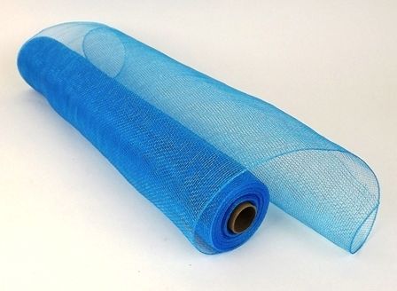 Eleganza Deco Mesh 53cm x 9.1m (10yds) Turquoise-0
