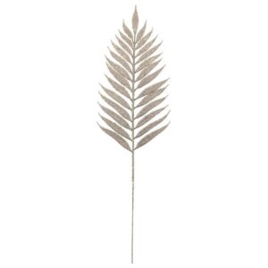 54cm Glittered Lady Fern Silver-0
