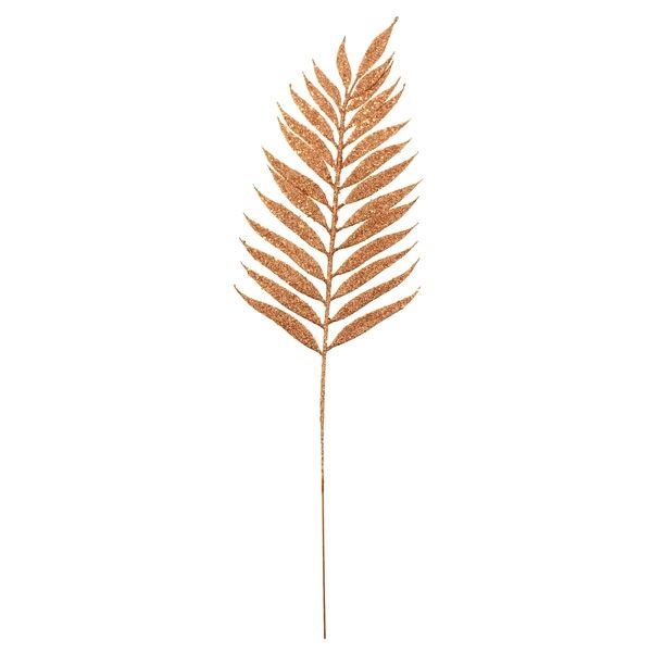 54cm Glittered Lady Fern Copper-0