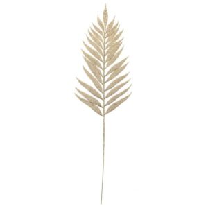 54cm Glittered Lady Fern Champagne-0