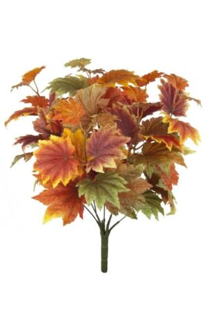 Maple Leaf Bush W/58 Leaves 42cm-0