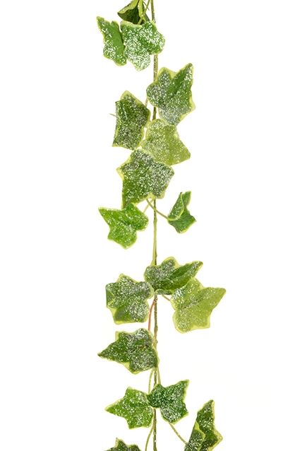 New Jack Frost Ivy Garland 150cm Variegated-0