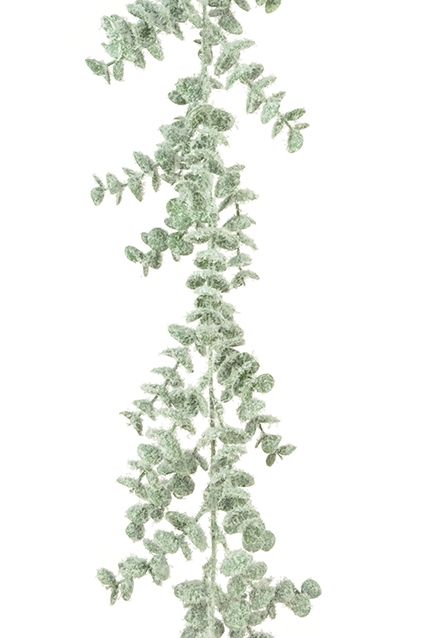 Snowy Eucalyptus Garland 180cm-0