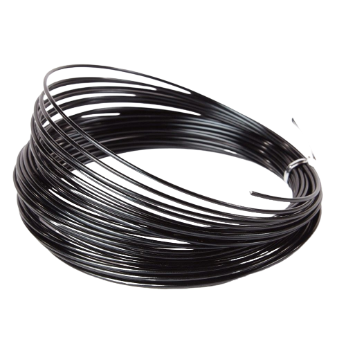 Aluminium Wire 2mm x 100g (App11.5m) Black-0