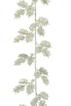 Holly Berry Garland 150cm Silver-0