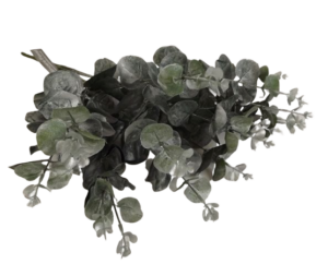 49cm Silver/Green Eucalyptus Bush-0