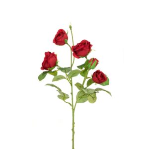 Abeba Rose Spray - 60cm Red-0