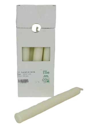 Dinner Candle 210/21mm Ivory x 12-0