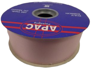 2" x 100yds Baby Pink Ribon-0