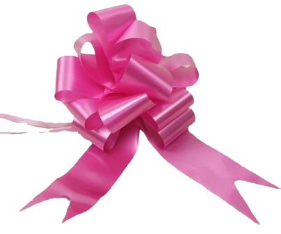 50mm Cerise Pull Bows x 20-0