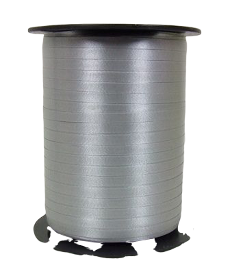 5mm x 250mtr Silver Curling Ribbon-0