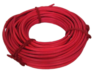 Rattan 6mm Round 250g Red-0