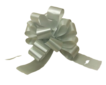 31mm Silver Pull Bows x 30pcs-0