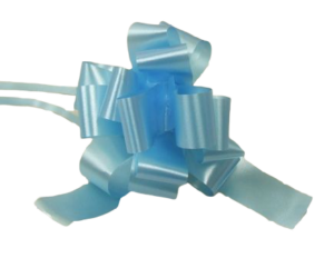 31mm Pull Bows Light Blue x 30-0