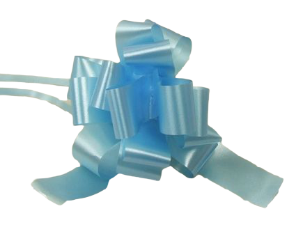 31mm Pull Bows Light Blue x 30-0
