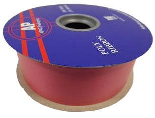 2 x 100yds Polypro Ribbon Pink Blush-0