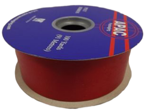 Super Red 2 x 100yds Poly Ribbon-0