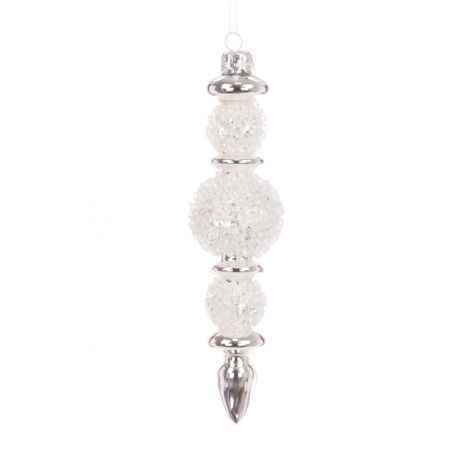 GLASS Oksana Finial 16cm-0