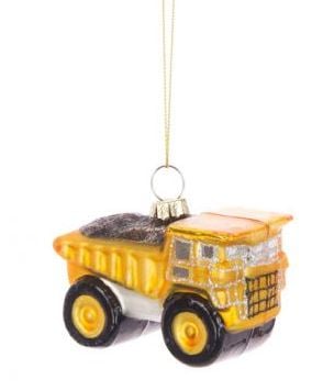 GLASS Truck 4cm Yellow-0