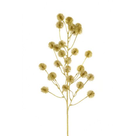 Pom Pom Spray 77cm Gold-0