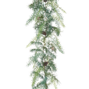 Cedar Asparagus Garland 203cm-0
