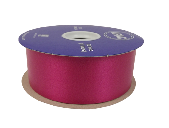 Poly Ribbon 100yds x 2" Cyclamen-0