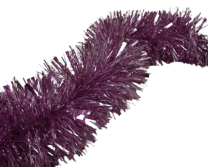 200cm x 15cm chunky / fine cut blush pink tinsel-0