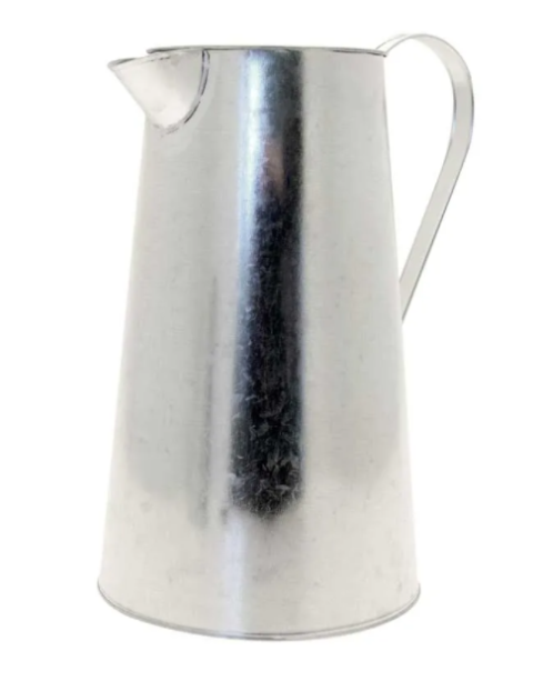 Galvanised Jug H27cm-0