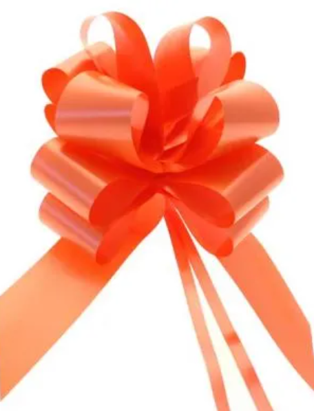 50mm Pullbows x 20 Orange-0