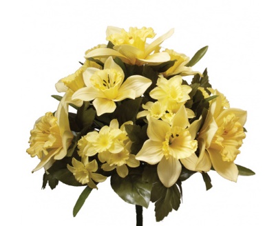Daffodil Bush Yellow 32cm-0