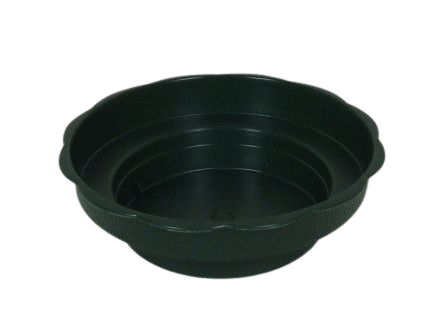 Plastic Junior Saucer Green x 25-0