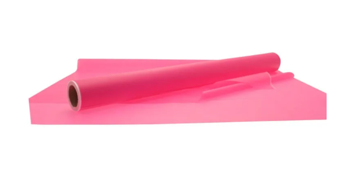Frosted Cello 80cm x 50mtr Cerise-0
