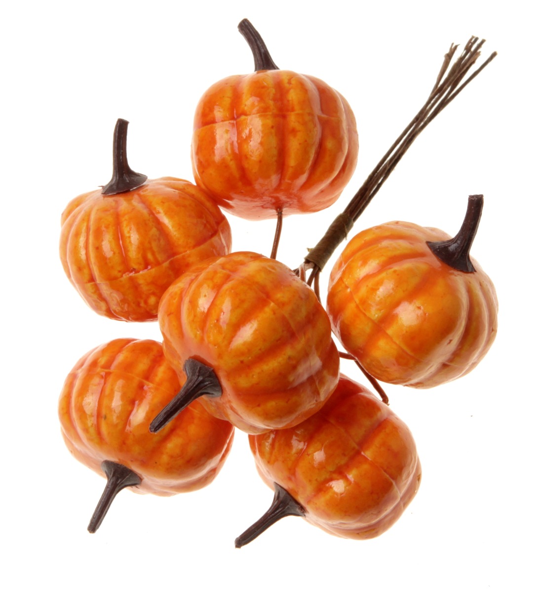 Pumpkins On A Wire - Orange 4cm x 24-0