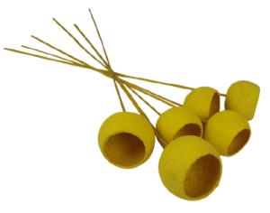 50cm Bell Cup Stem Yellow-0