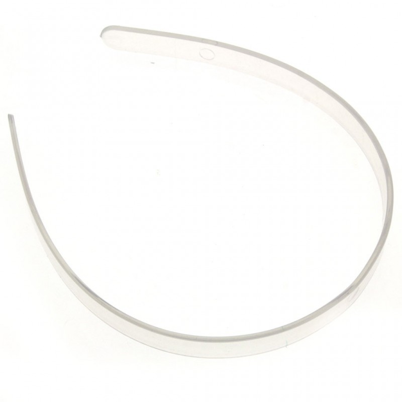 Plastic Headband - Clear x 12-0