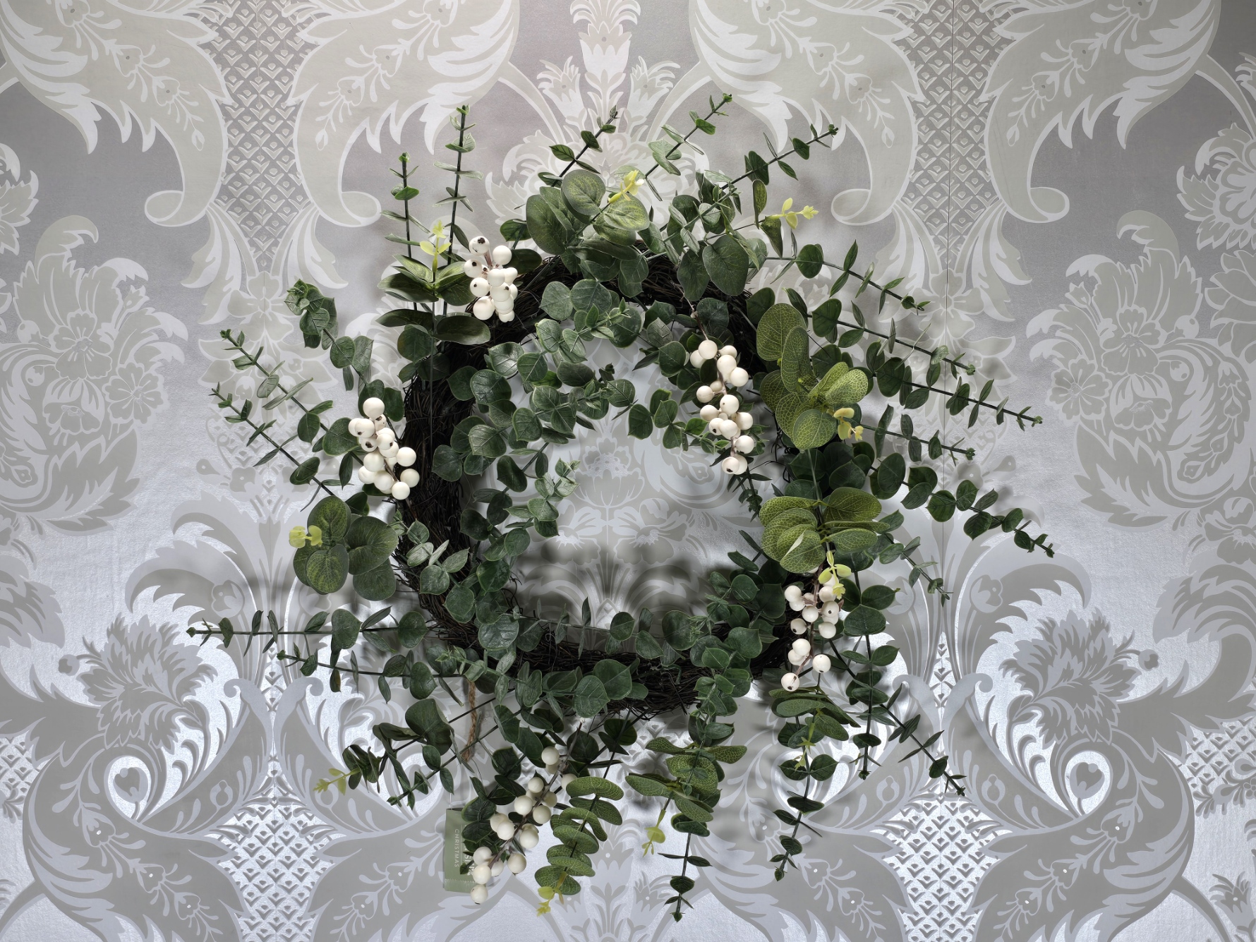 Eucalyptus White Berry Wreath