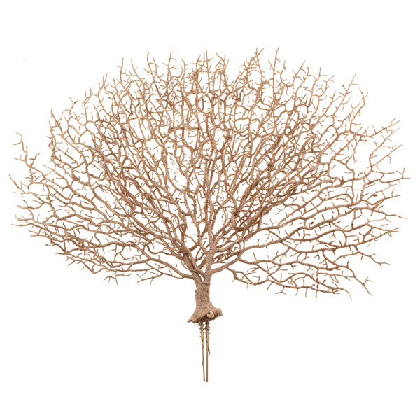 50cm Glittered Coral Pick Pink-0