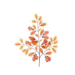 Fall Oak Leaf Spray W/47 Leaves-0
