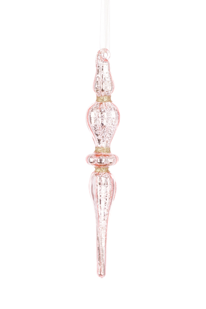 GLASS Finial Ornament 22cm-0