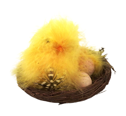 Fluffy Chick Nest 11cm-0