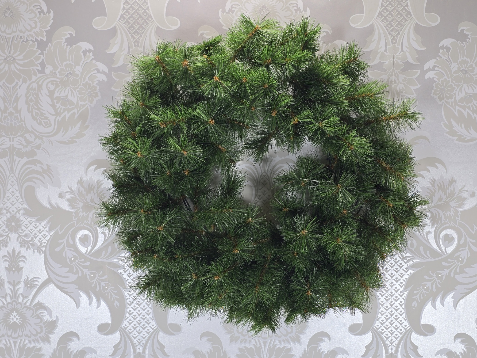 Artificial Evergreen Mountain Christmas Wreath 60cm
